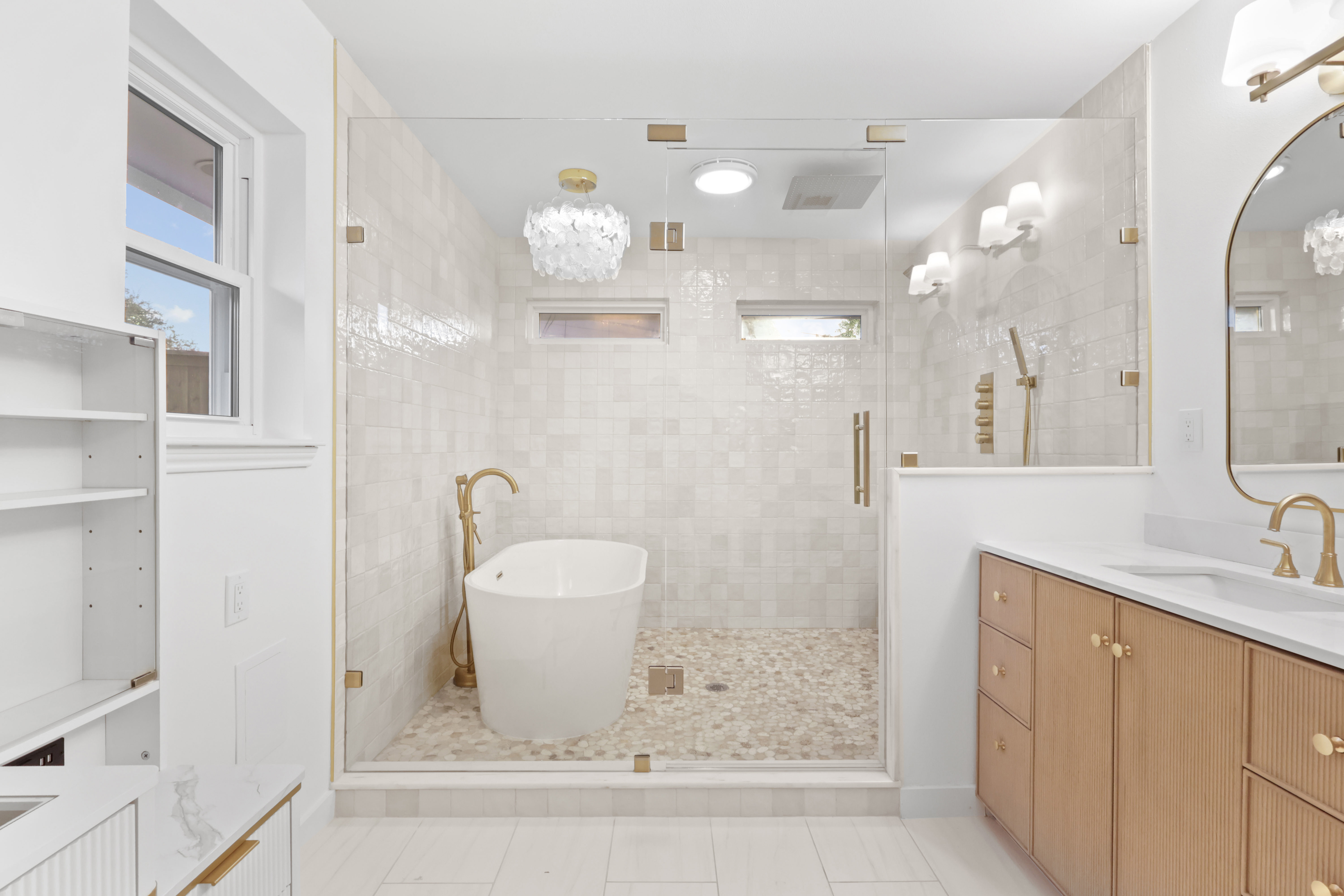 Master bathroom remodel by Revive and Renew Remodeling